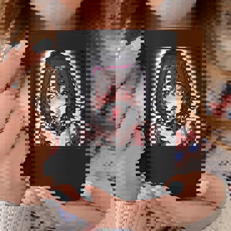 スケベなアニメガール エッチ・ワイフ アニメ 変態 コーヒーマグ 面白い贈り物