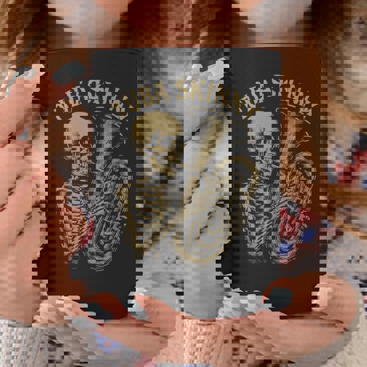 スケルトン チューバ スキニー コーヒーマグ 面白い贈り物