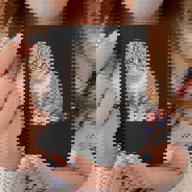 スコティッシュフォールド シンプルデザイン コーヒーマグ 面白い贈り物