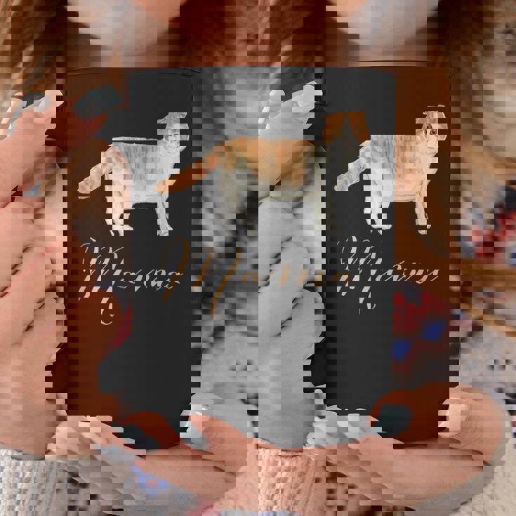 スコティッシュフォールドキャット ママシャツ 猫 ママ ママ コーヒーマグ 面白い贈り物