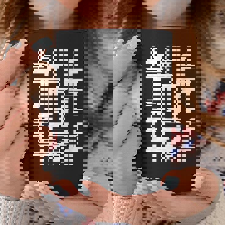 スタイリッシュ幾何学模様 コーヒーマグ 面白い贈り物