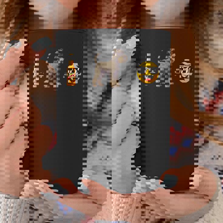 スタンダードシュナウザー ビールドッグダッドハッピーメンペットラバー コーヒーマグ 面白い贈り物