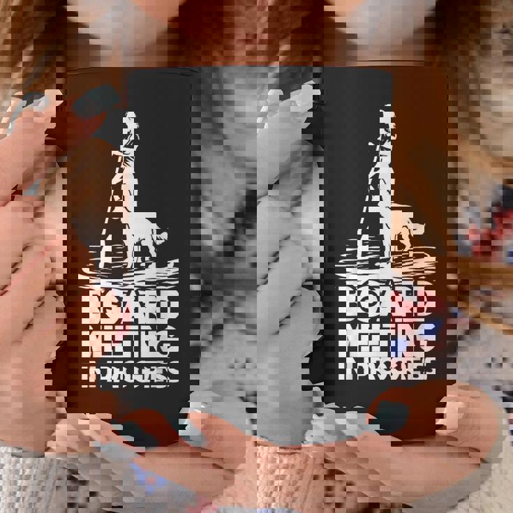 スタンドアップ パドリングボード ミーティングup 犬upボード パドリング コーヒーマグ 面白い贈り物