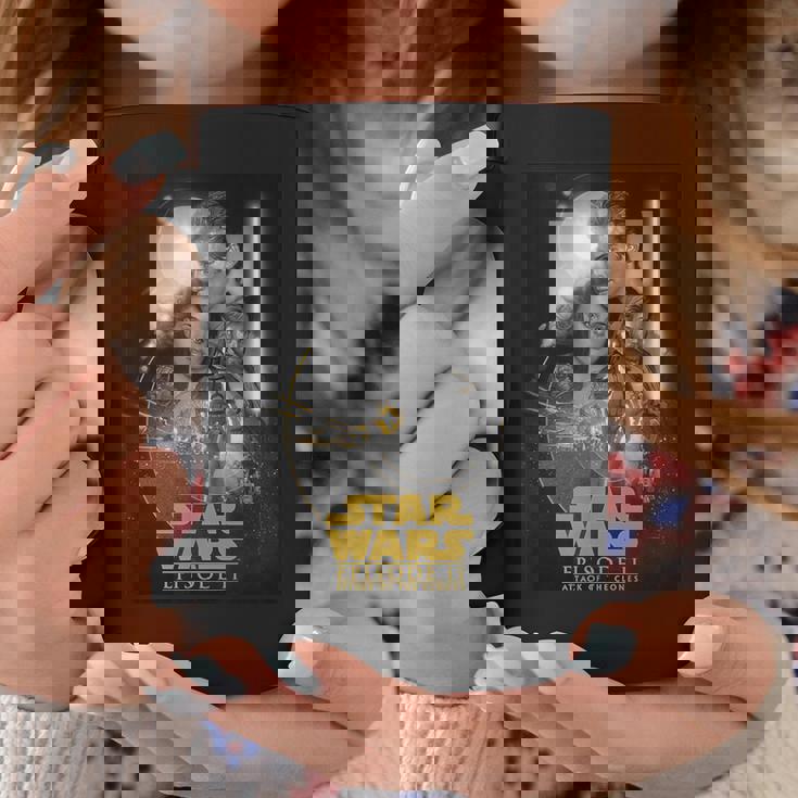 スター・ウォーズ クラシック エピソードii クローンの攻撃ポスター コーヒーマグ 面白い贈り物