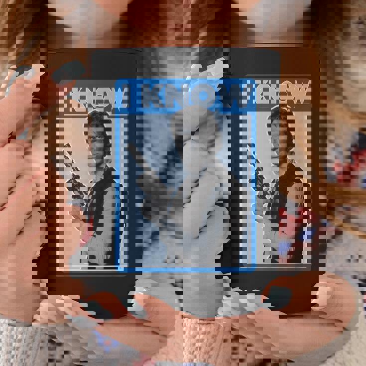 スター・ウォーズ クラシック ハン・ソロ I Know You Love Me ポスター コーヒーマグ 面白い贈り物