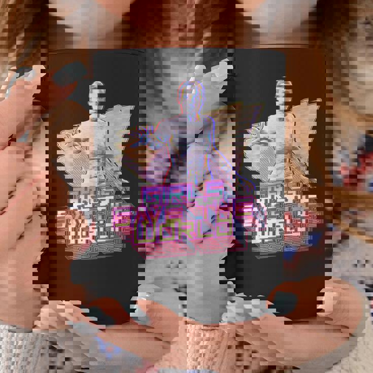 ストレンジャー・シングス イレブン シンセウェーブ ガールズ セーブ ワールド レトロ 80年代 コーヒーマグ 面白い贈り物