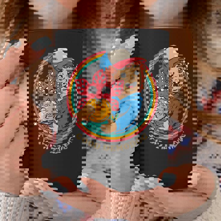 ストレンジャー・シングス ダスティン デモドグ ミーム 好奇心 コンパニオン 84 コーヒーマグ 面白い贈り物