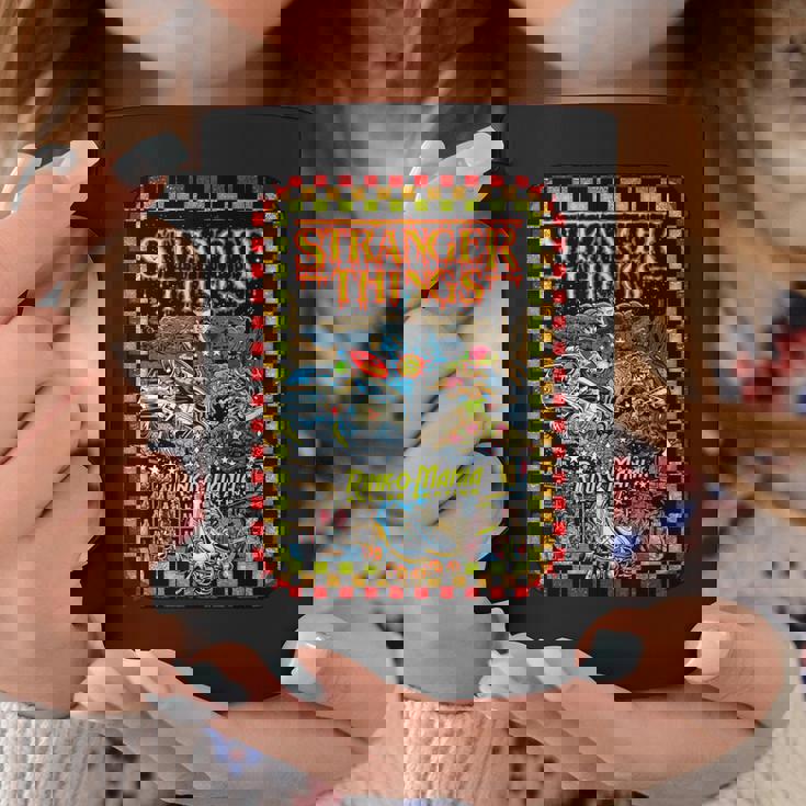 ストレンジャー・シングス プロモ コミック イレブン リンク O マニア レトロ 80年代 コーヒーマグ 面白い贈り物