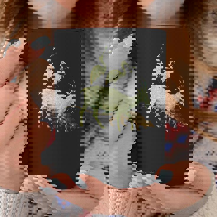 スプーンビルズとヤギの庭 地上の喜びの庭 コーヒーマグ 面白い贈り物