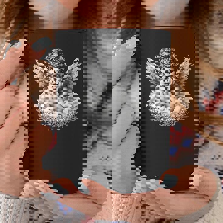 スマイルは後で泣いてエンジェルチョロチョーラタトゥーチカノsmile Now Cry Later コーヒーマグ 面白い贈り物