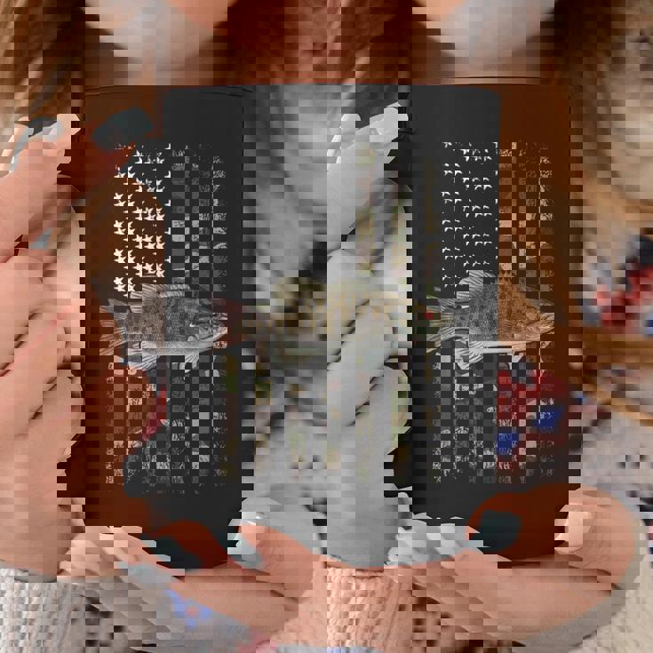 スモールマウス バス アメリカ国旗 スモールマウス バス コーヒーマグ 面白い贈り物