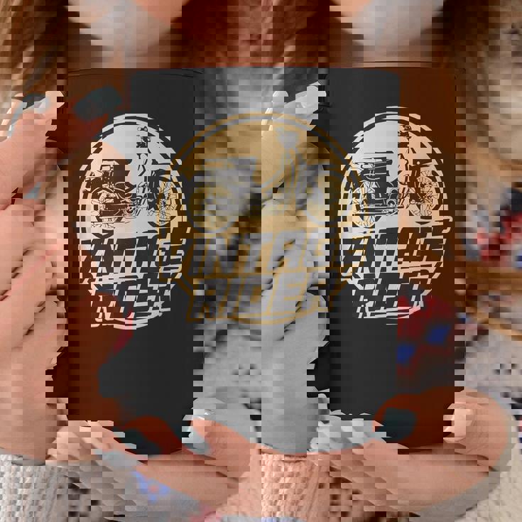 スーパーカブ C100 原付バイク ヴィンテージ ライダー レトロジャパン コーヒーマグ 面白い贈り物