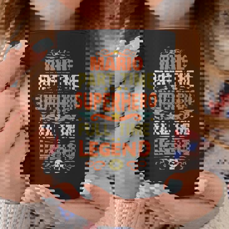 スーパーヒーロー マリオ レジェンド パーソナライズ 面白い 名前 マリオ コーヒーマグ 面白い贈り物