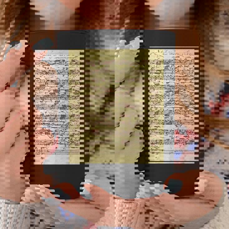 セバスティアン・バッハ ソナタ 楽譜 古典作曲家クラス コーヒーマグ 面白い贈り物