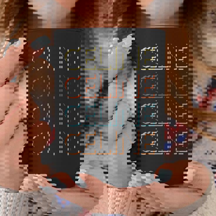 セリーヌ ファーストネーム My オーダーメイド 名前 コーヒーマグ 面白い贈り物