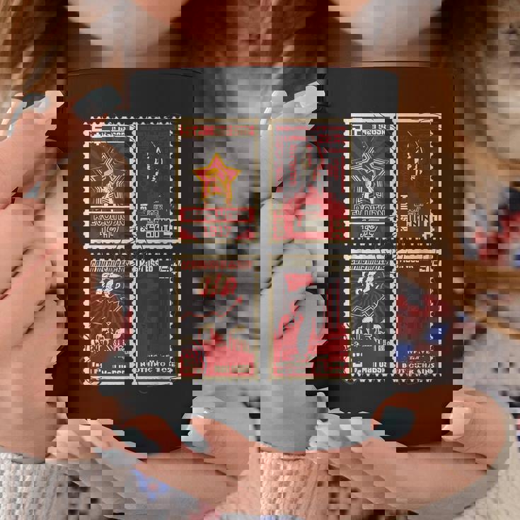 ソビエト消印sovi8ヴィンテージプロパガンダ。 コーヒーマグ 面白い贈り物