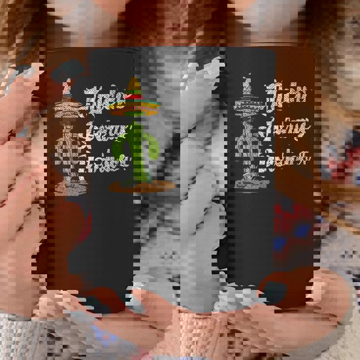 ソンブレロを持ったクールなサボテン メキシコのファン コーヒーマグ 面白い贈り物