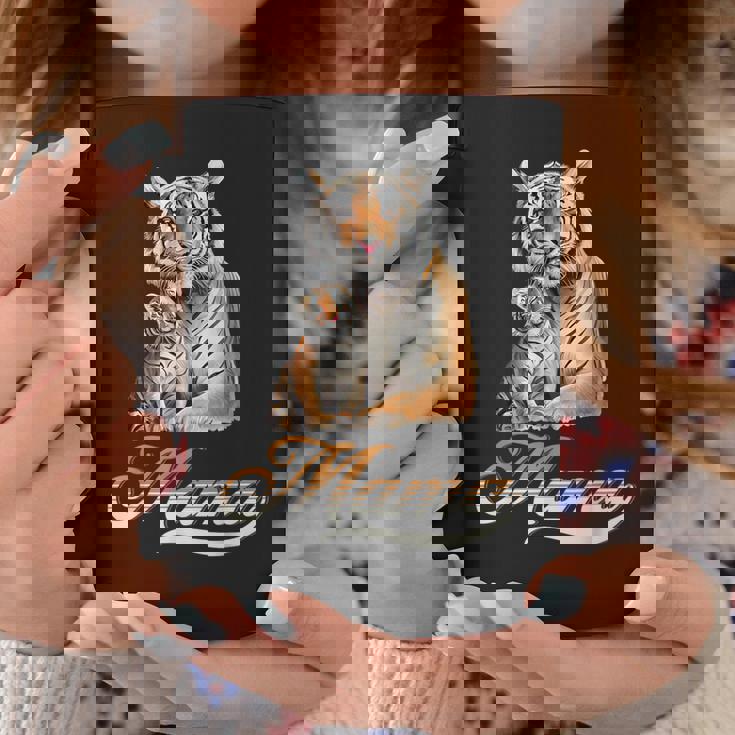 タイガー ママ&ベビー 母の日 トラ 動物好き コーヒーマグ 面白い贈り物