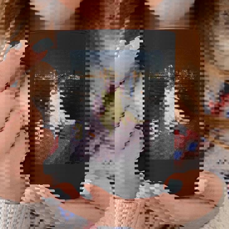 タバコ 子猫 おもしろい 喫煙 猫 ミーム バカ 脳腐 コーヒーマグ 面白い贈り物