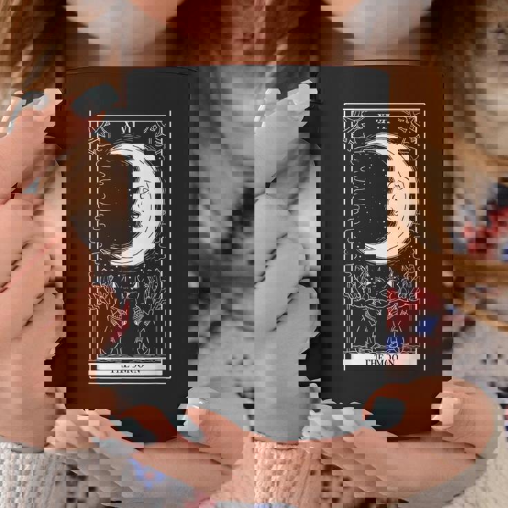 タロットカード 月 占い師 オカルト 魔女 ウィッカン カード コーヒーマグ 面白い贈り物