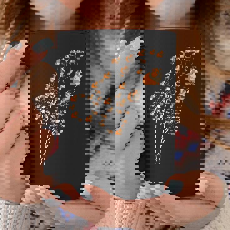 タンポポのモルモットの花、花のモルモットの木 コーヒーマグ 面白い贈り物