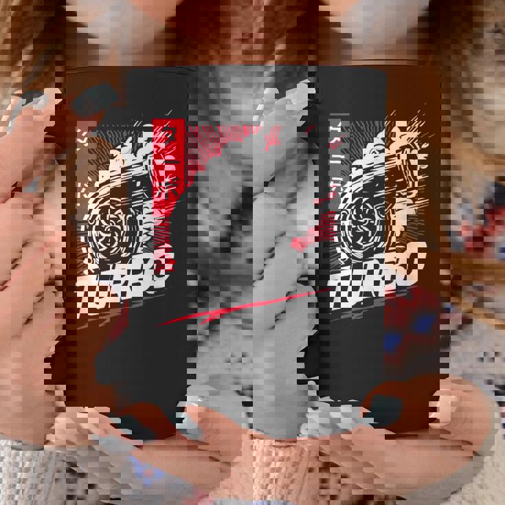 ターボターボチャージャー 日本語レタリング 日本スタイル コーヒーマグ 面白い贈り物