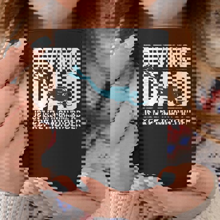 ダイビング お父さん ヴィンテージ スキューバ ダイバー 父 スキューバダイビング コーヒーマグ 面白い贈り物