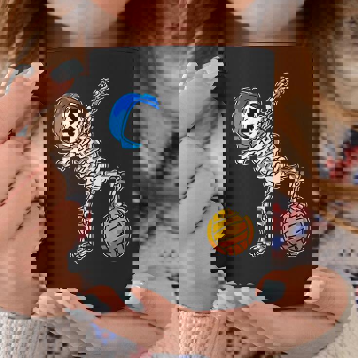 ダビング 水球 スケルトン ハロウィン 骨 ダブダンス コーヒーマグ 面白い贈り物