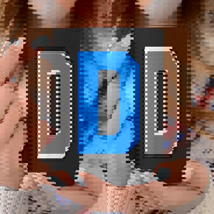 ダブリン郡 スカイブルー ネイビー アルファベット D ゲール語 フットボール ハーリング コーヒーマグ 面白い贈り物