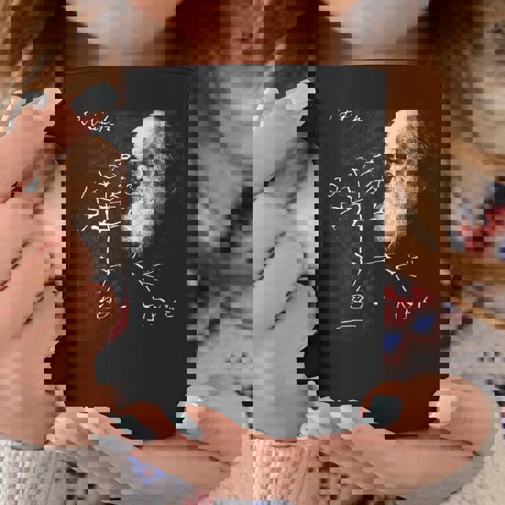 ダーウィン 生命の木 進化 科学シャツ 生物学 オタク コーヒーマグ 面白い贈り物