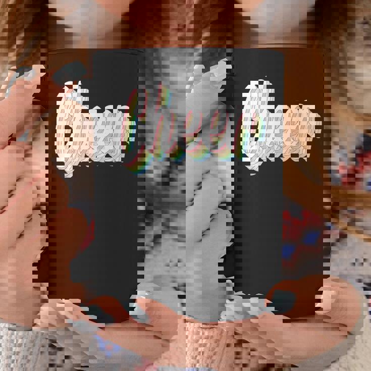 チアレトロチアリーダーチアリーディングチームギフト コーヒーマグ 面白い贈り物