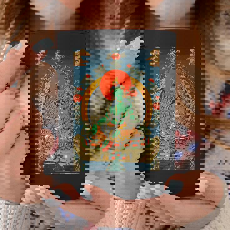 チベットタンカ サムサラ 曼荼羅 生命の輪 仏教 コーヒーマグ 面白い贈り物