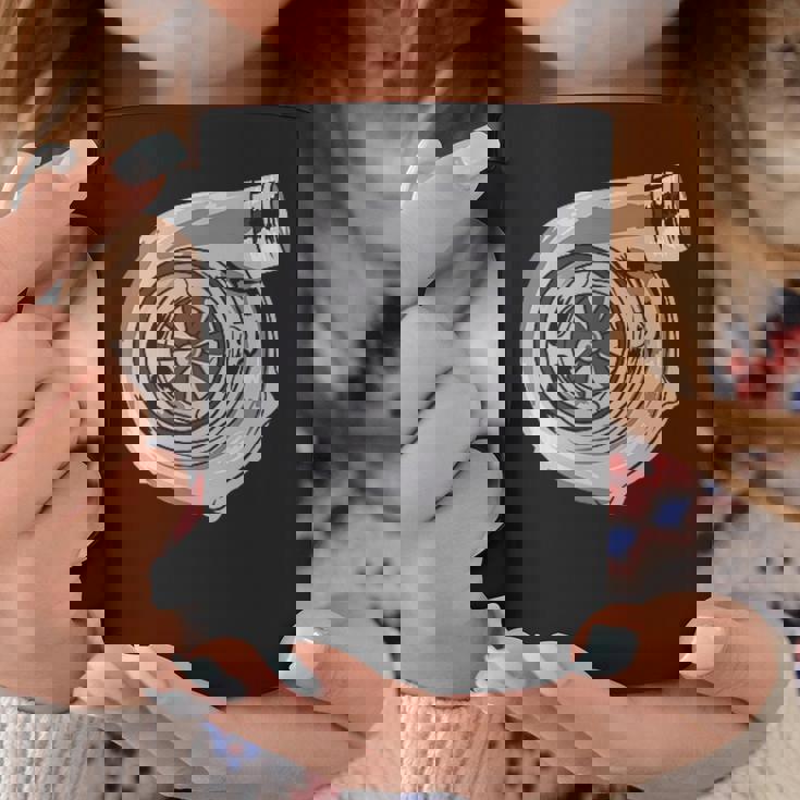 チューニング ターボチャージャー モータースポーツ 車好き 車 ターボ エンジン コーヒーマグ 面白い贈り物