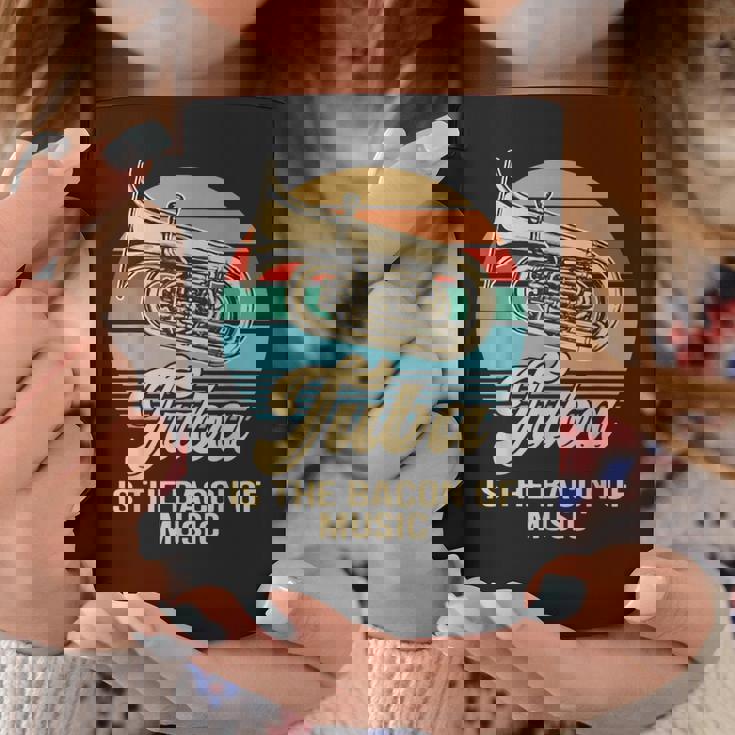 チューバは音楽の頂点チューバヴィンテージ コーヒーマグ 面白い贈り物