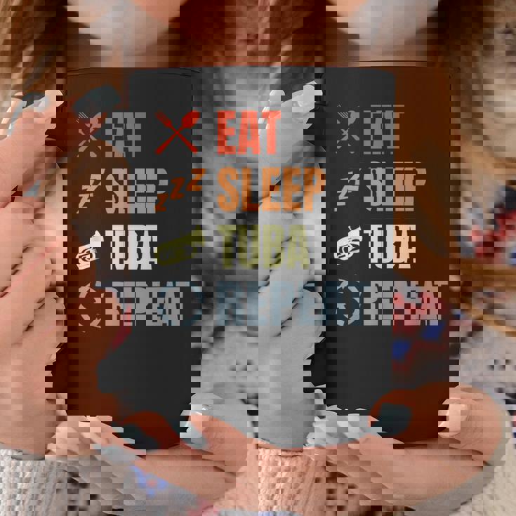 チューバ奏者スケジュール チューバ愛好家 金管楽器 コーヒーマグ 面白い贈り物