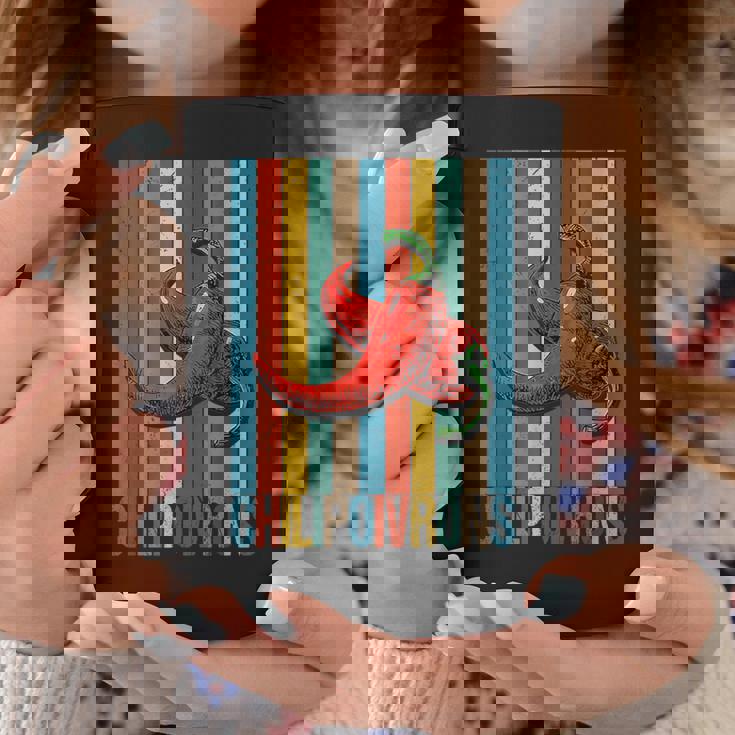 チリペッパー、レッドチリペッパー、レッドホットヴィンテージチリペッパー コーヒーマグ 面白い贈り物