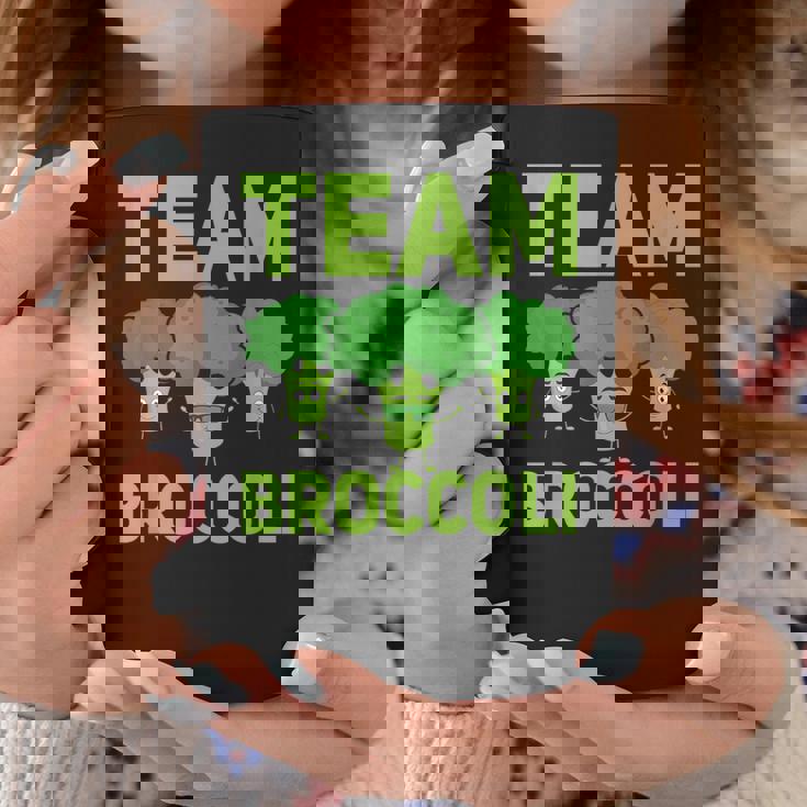 チーム ブロッコリー ビーガン ベジタリアン 植物ベース 野菜 コーヒーマグ 面白い贈り物