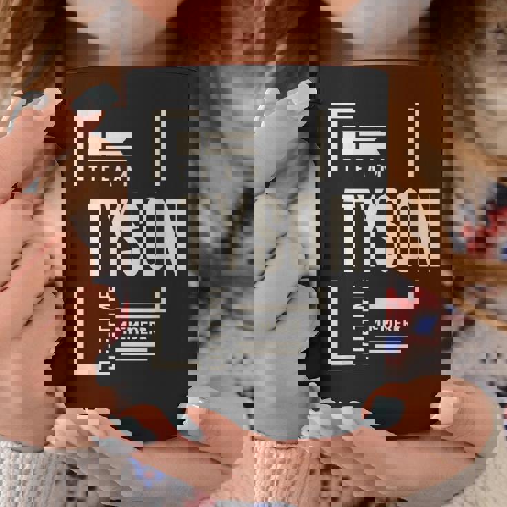 チームタイソン生涯メンバータイソン名 コーヒーマグ 面白い贈り物