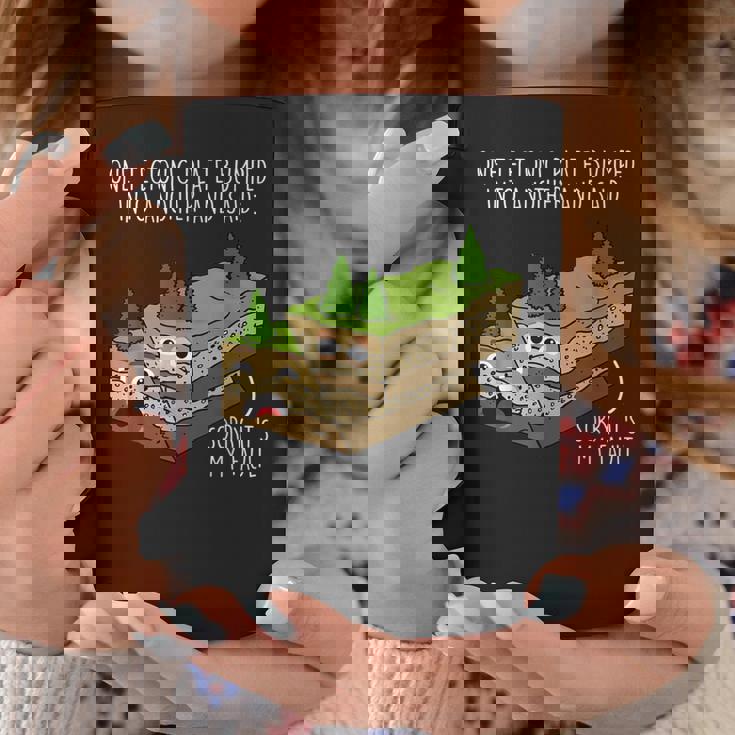 テクトニックプレートorry My Fault Teacher コーヒーマグ 面白い贈り物