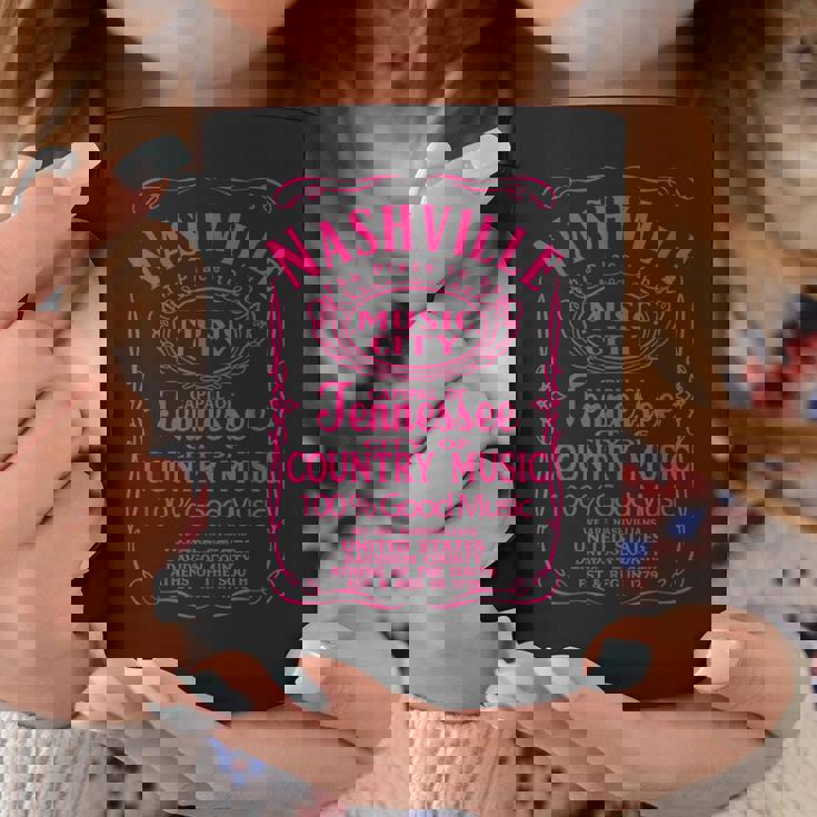 テネシー州ナッシュビルグッドカントリーウエスタンミュージックシティの衣装 コーヒーマグ 面白い贈り物