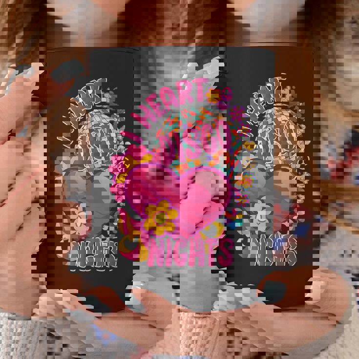 ディスコ グルービー ヒッピー 70年代 80年代 ヴィンテージ 70年代ディスコ衣装 コーヒーマグ 面白い贈り物