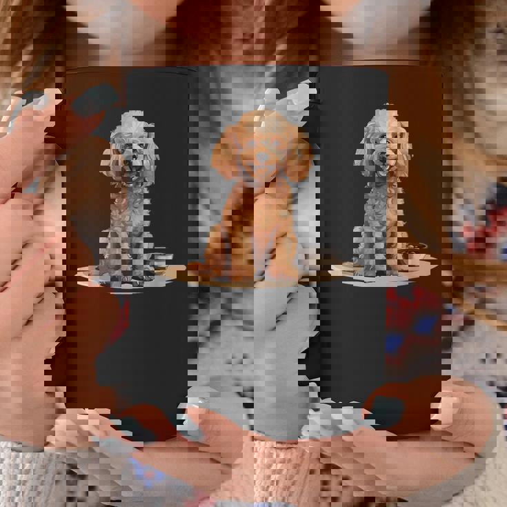 トイプードル 犬種 ペット かわいいグラフィック コーヒーマグ 面白い贈り物