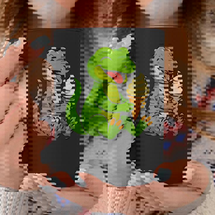 トカゲ アイスクリーム 動物園 動物好き カワイイ 男の子 女の子 キッズ コーヒーマグ 面白い贈り物