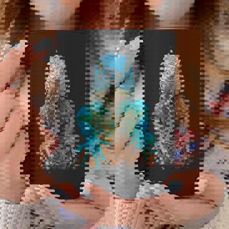 トカゲ イグアナ クール 爬虫類 グラフィック – 男性、女性、男の子、女の子。 コーヒーマグ 面白い贈り物