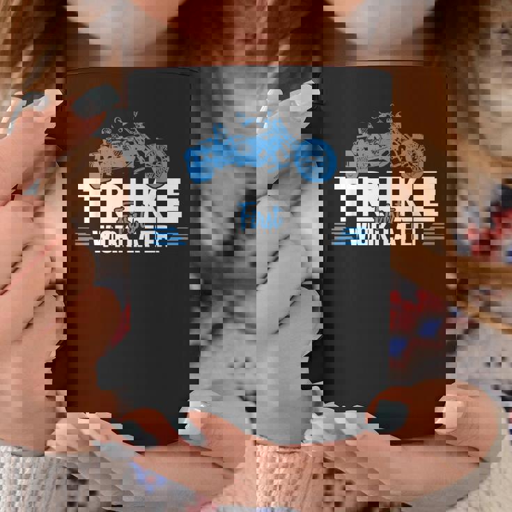 トライクファーストワーク後期三輪トライクバイクトライカートライクトライク コーヒーマグ 面白い贈り物