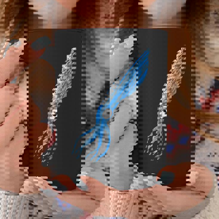 トライバル イカ 海の動物 コーヒーマグ 面白い贈り物