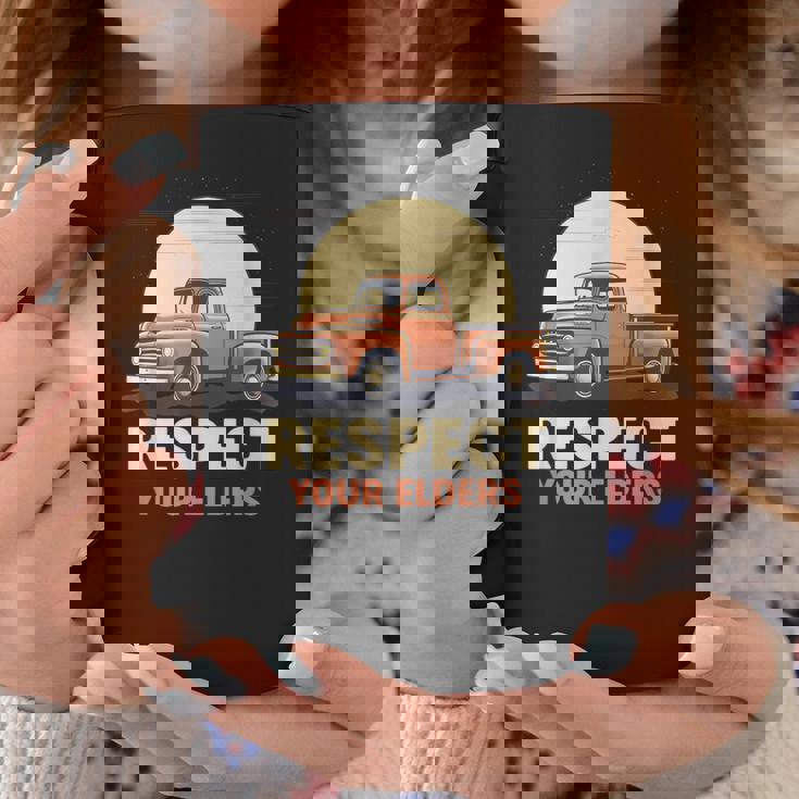 トラック ヴィンテージ オールド クラシック 学校 アメリカン ピックアップ レトロ ファーム コーヒーマグ 面白い贈り物