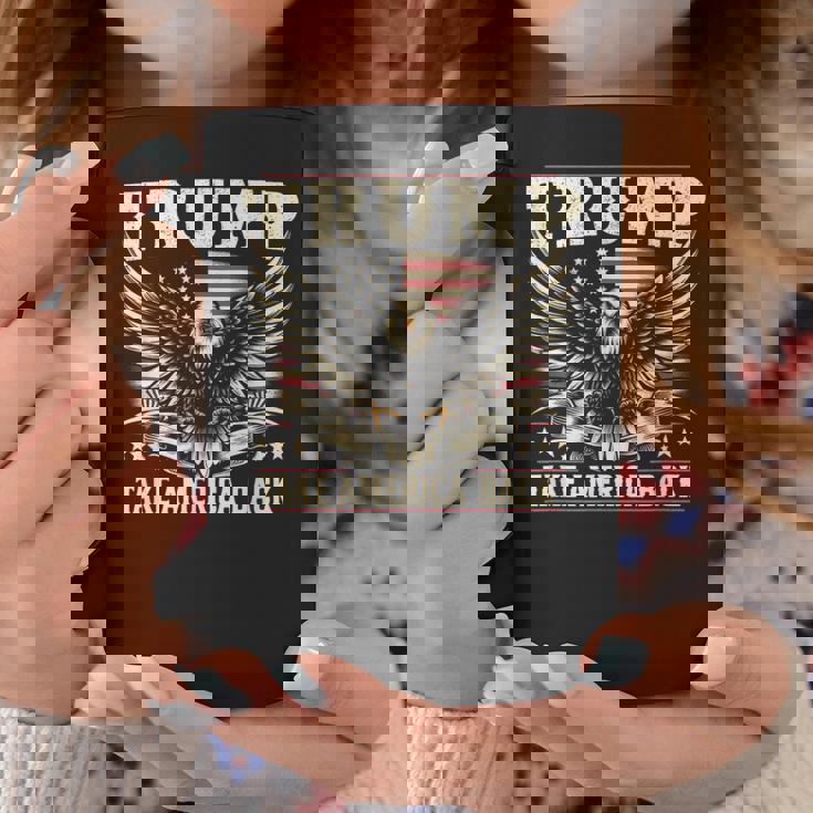 トランプ 2024 テイク・アメリカ・バック トランプ大統領 コーヒーマグ 面白い贈り物