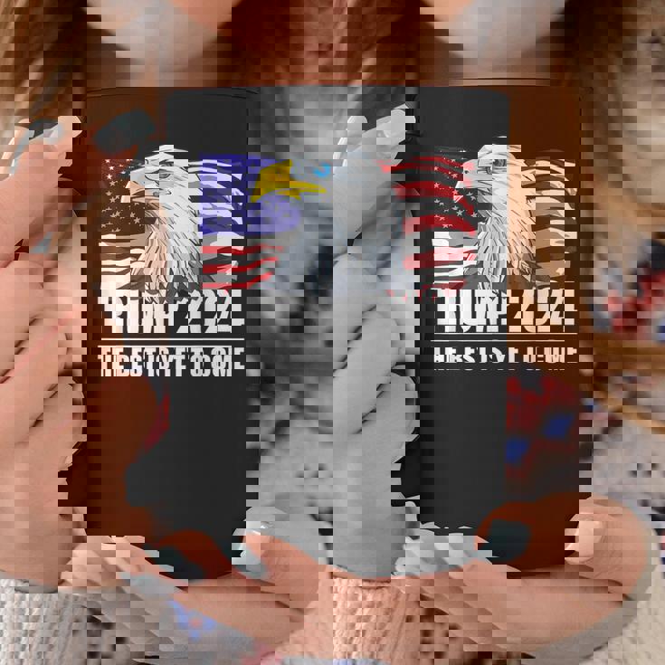 トランプ 2024年 イーグル アメリカ国旗 ドナルド・トランプ選挙 2024年 コーヒーマグ 面白い贈り物