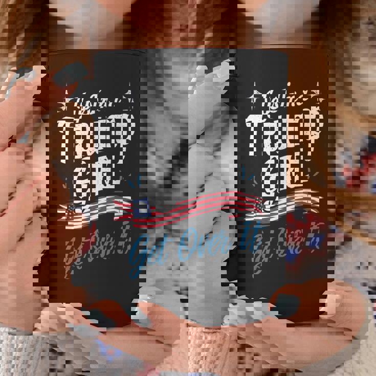 トランプガールレッドtシャツ ドナルド・トランプ大統領2024 コーヒーマグ 面白い贈り物